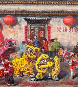 “蛇舞神州迎新春”安徽省网络美术作品展佳作欣赏（三）