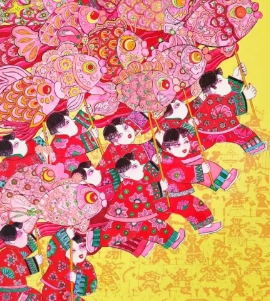 “蛇舞神州迎新春”安徽省网络美术作品展佳作欣赏（一）